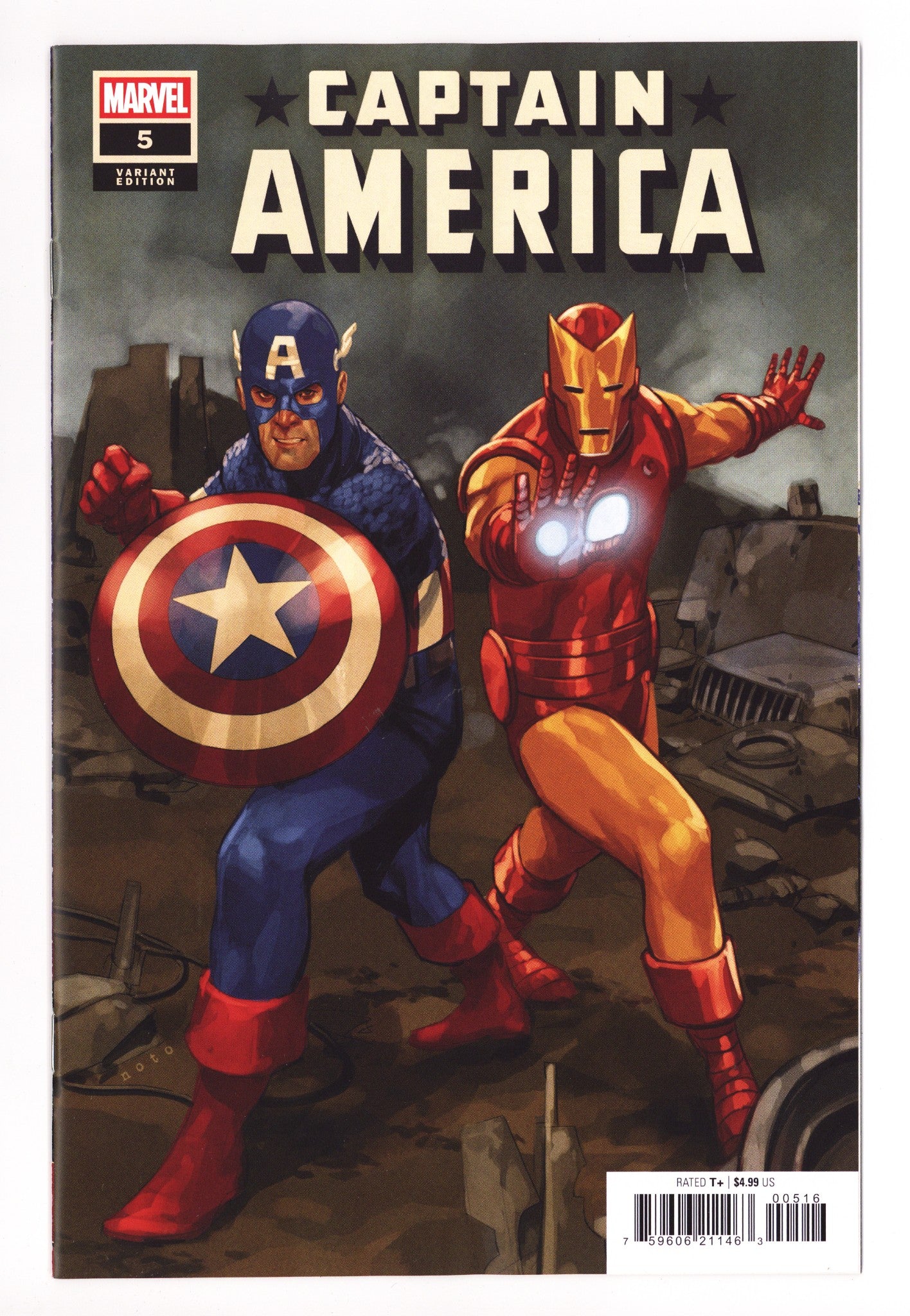 Captain America Vol 12 5 Noto Incentive NM (2025)
