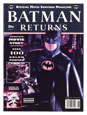 Batman Returns Official Movie Souvenir Magazine 1 Low Grade (1992) Newsstand