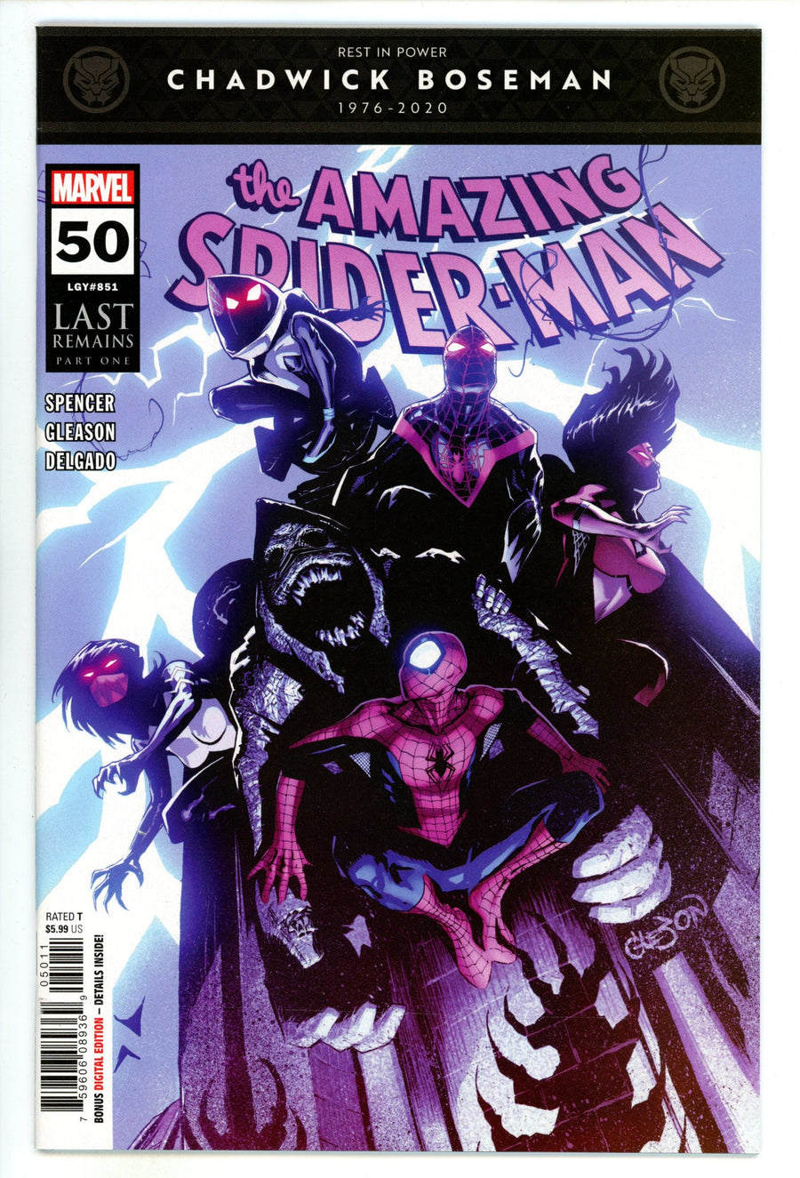 Amazing Spider-Man Vol 5 50 (851)  High Grade  (2020)  