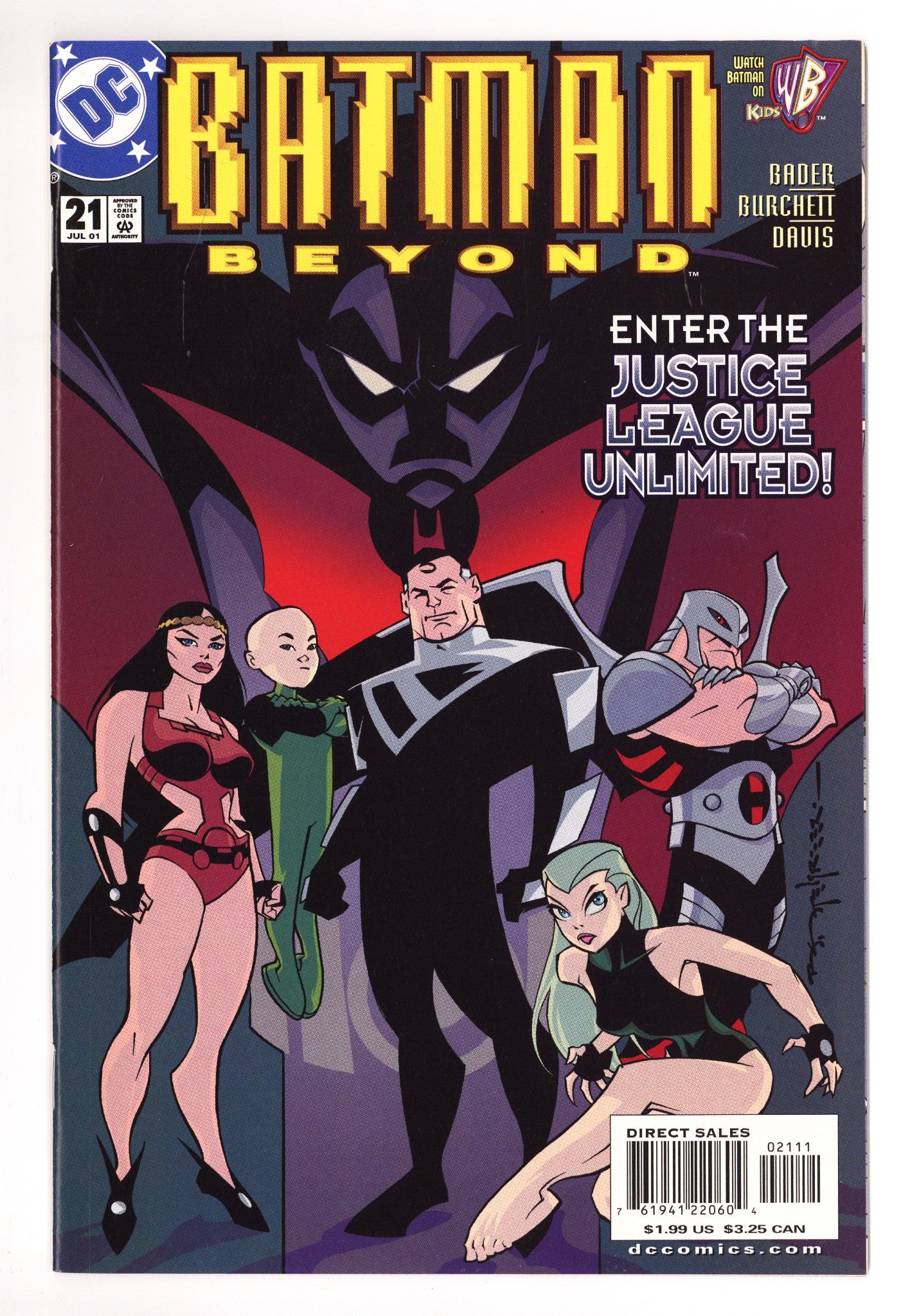 Batman Beyond Vol 2 21 VF+ (8.5) (2001) 