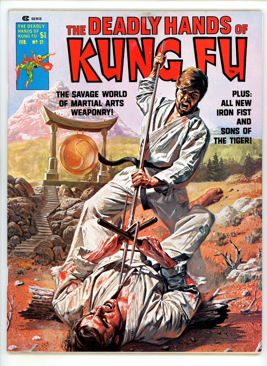 The Deadly Hands of Kung Fu 21 VF- (7.5) (1976) 