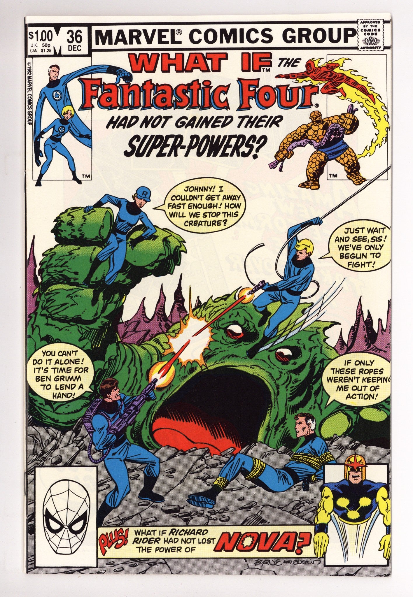 What If? Vol 1 36 VF+ (8.5) Double Cover (1982) 