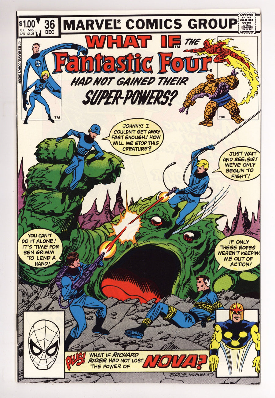 What If? Vol 1 36 VF+ (8.5) Double Cover (1982) 