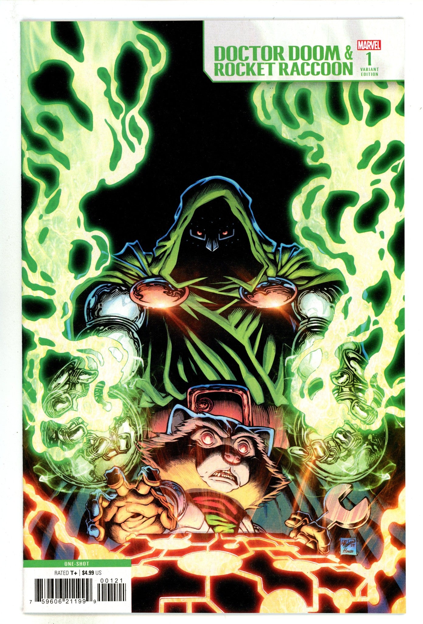 Doctor Doom & Rocket Raccoon  1 Robson  Variant   (2025)