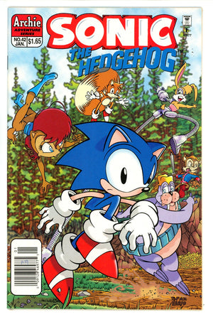 Sonic the Hedgehog Vol 2 42 FN/VF (7.0) (1997) Canadian Price Variant