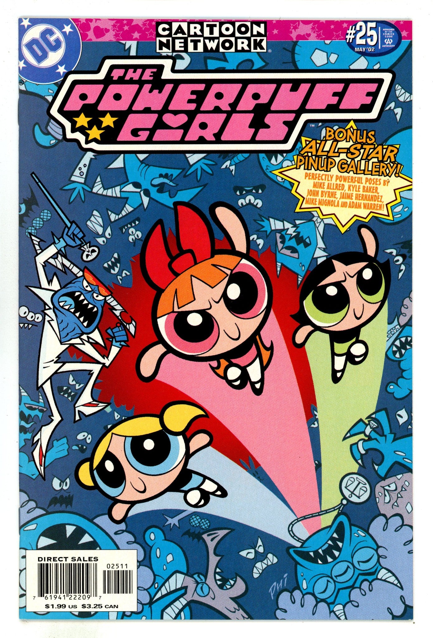 The Powerpuff Girls 25 NM- (9.2) (2002) 