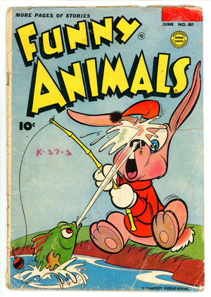 Fawcett's Funny Animals 80 GD/VG (3.0) (1953) 