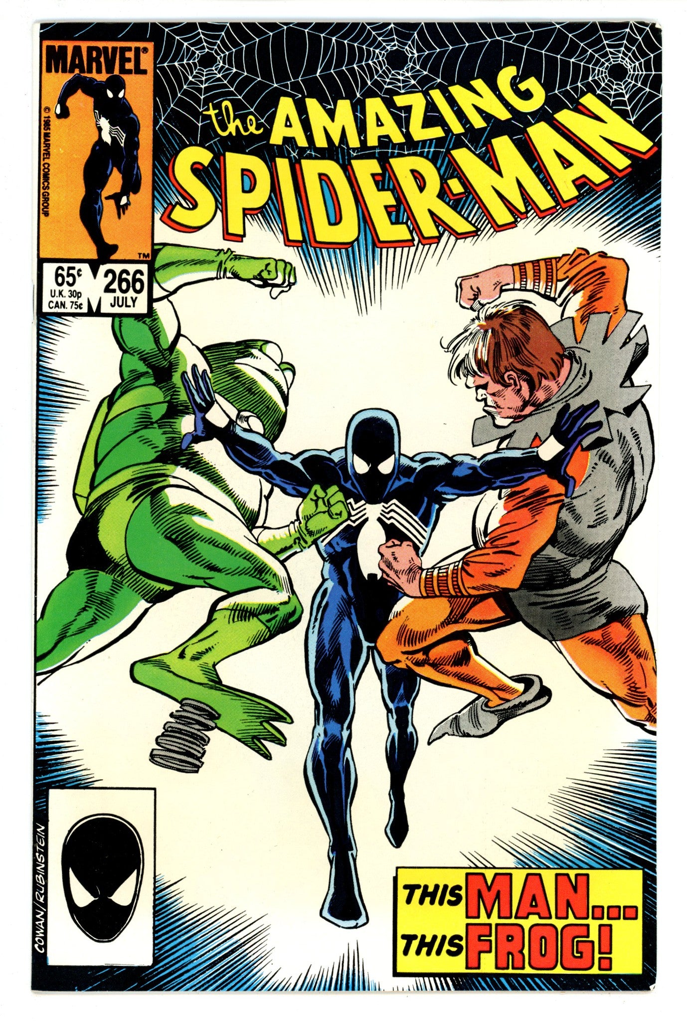 The Amazing Spider-Man Vol 1 266 NM- (9.2) (1985) 