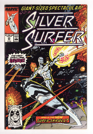 Silver Surfer Vol 3 25 Mid Grade (1989)