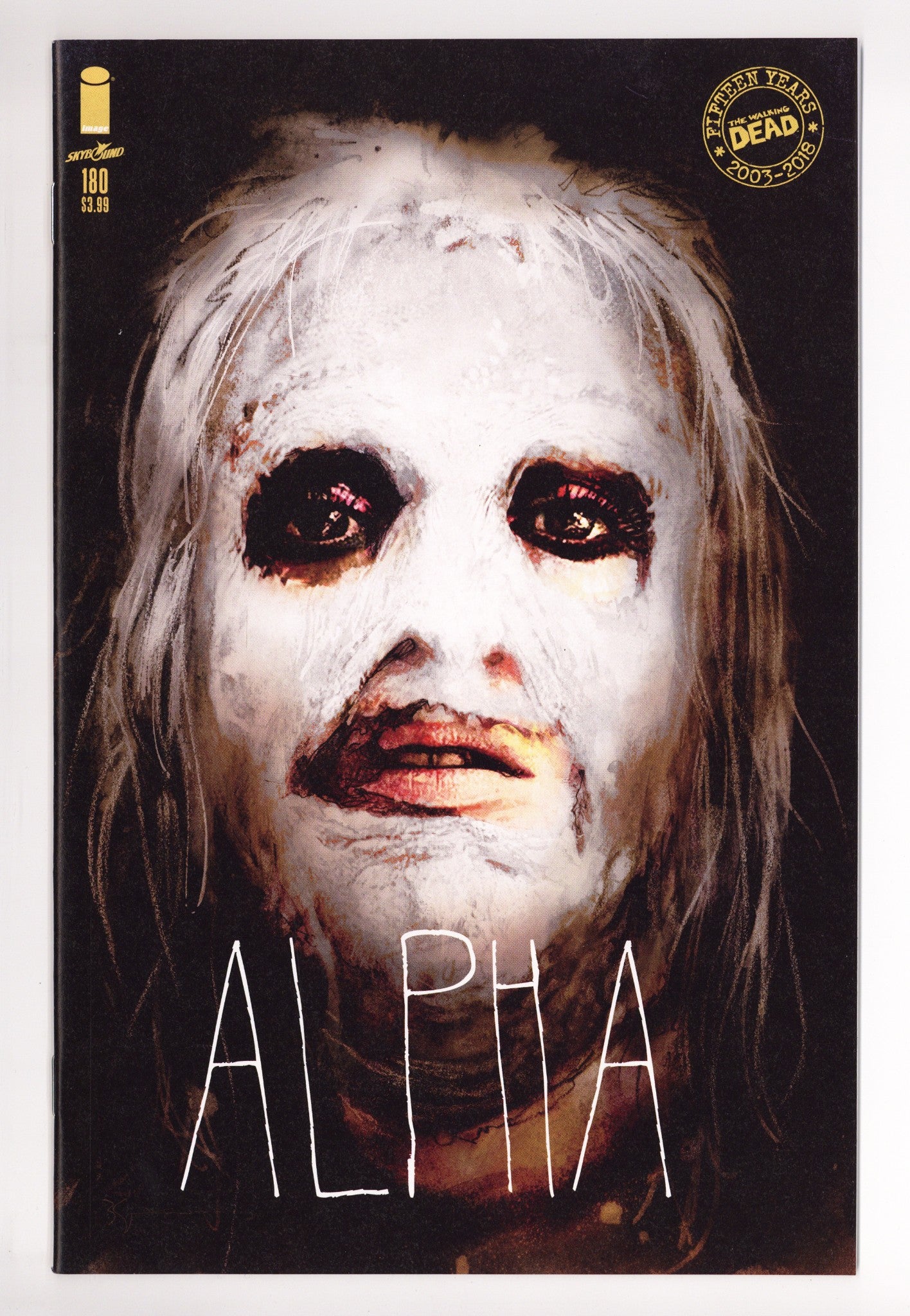 The Walking Dead 180 High Grade (2018) Sienkiewicz Variant 