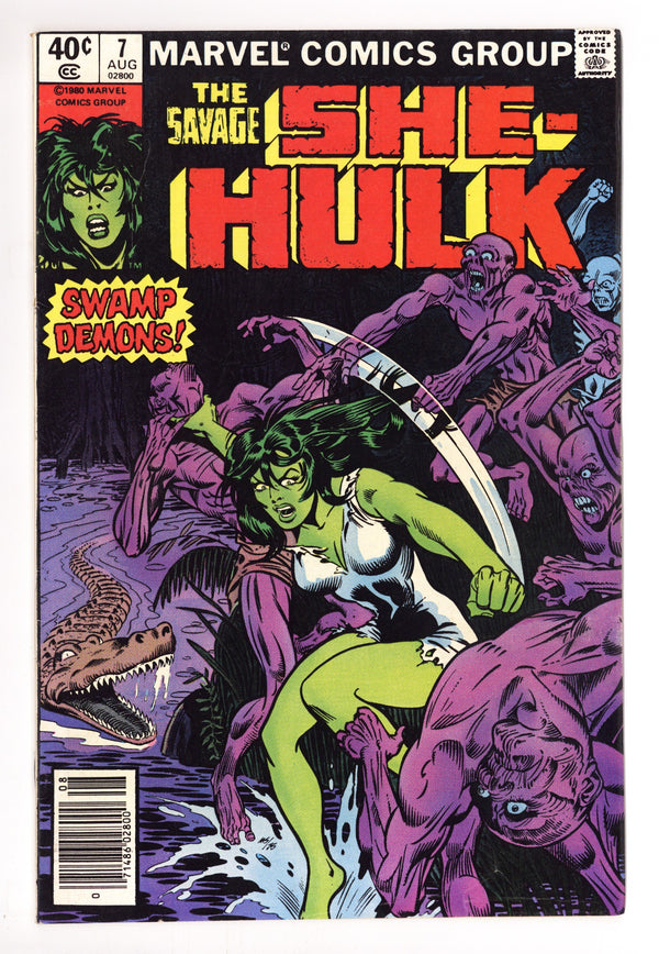 The Savage She-Hulk 7 Low Grade (1980) Newsstand