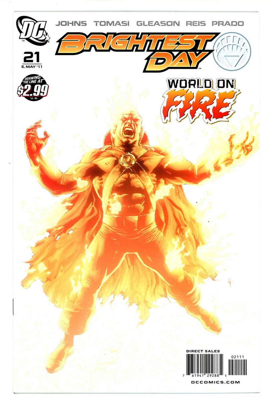 Brightest Day 21 High Grade (2011) 