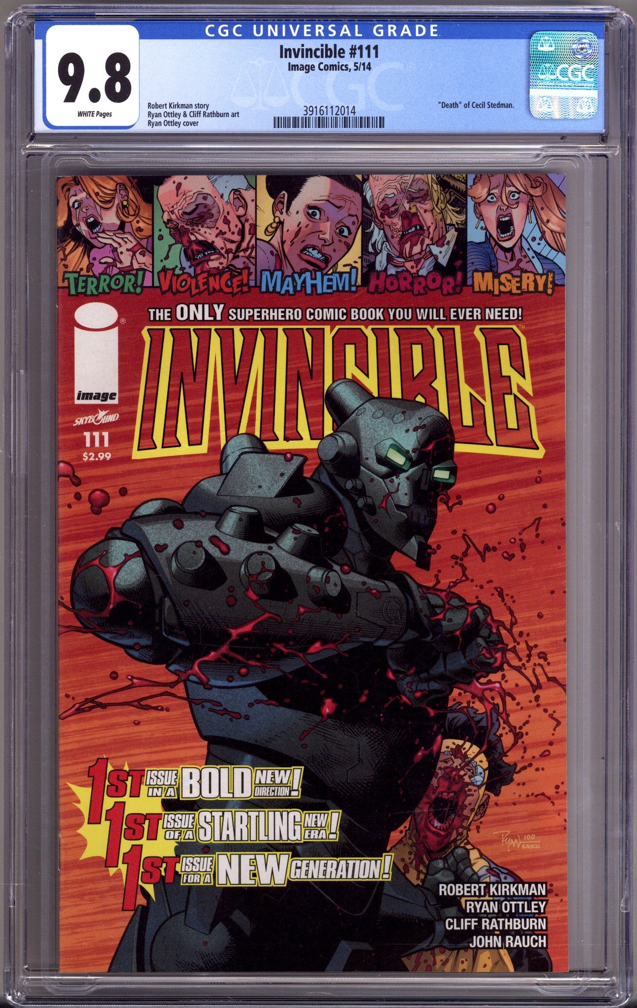 Invincible   111 CGC 9.8 (NM/M)   (2014)        