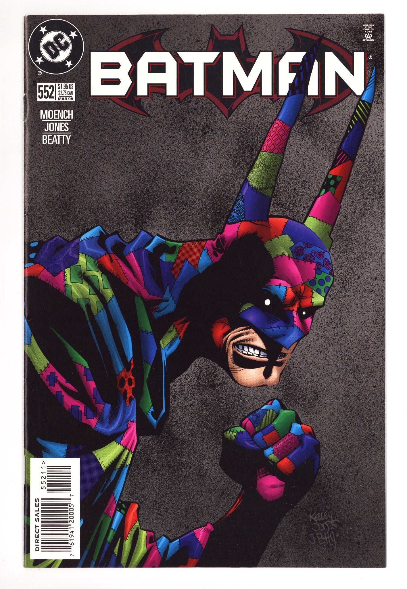 Batman Vol 1 552 Mid Grade (1998) 