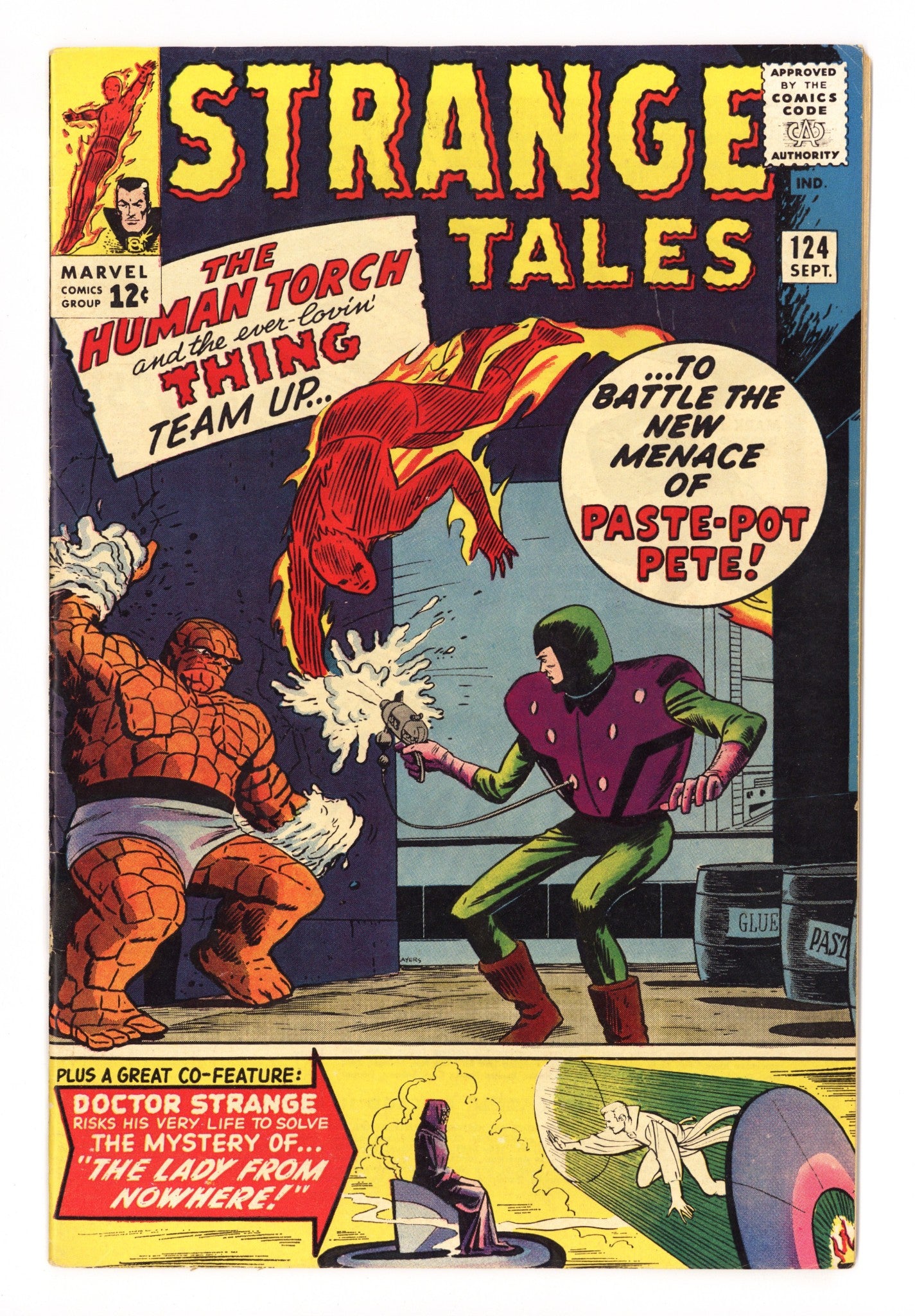 Strange Tales Vol 1 124 FN/VF (7.0) (1964) 