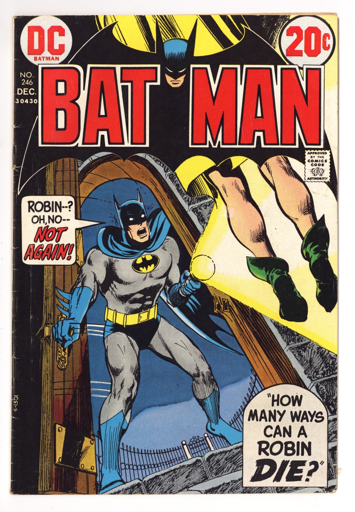 Batman Vol 1 246 VG/FN (5.0) (1972) 
