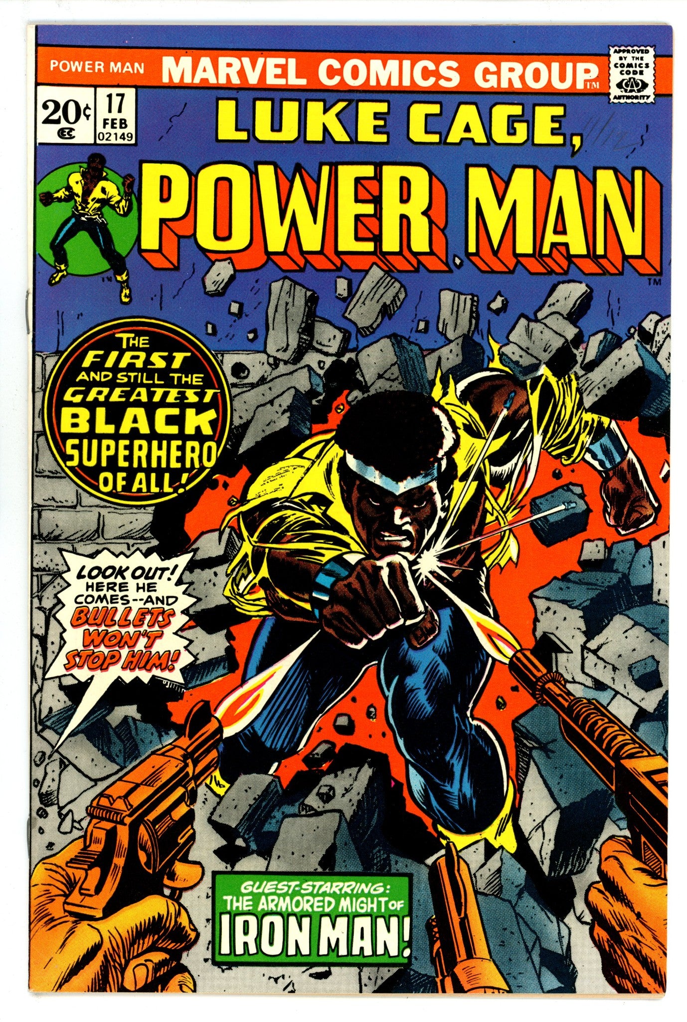 Power Man 17 VF- (7.5) (1974) 