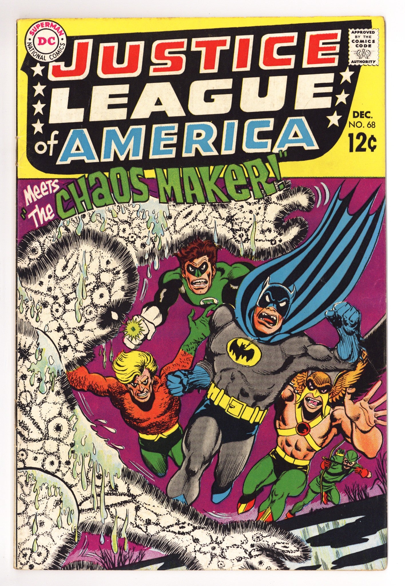 Justice League of America Vol 1 68 FN- (5.5) (1968) 