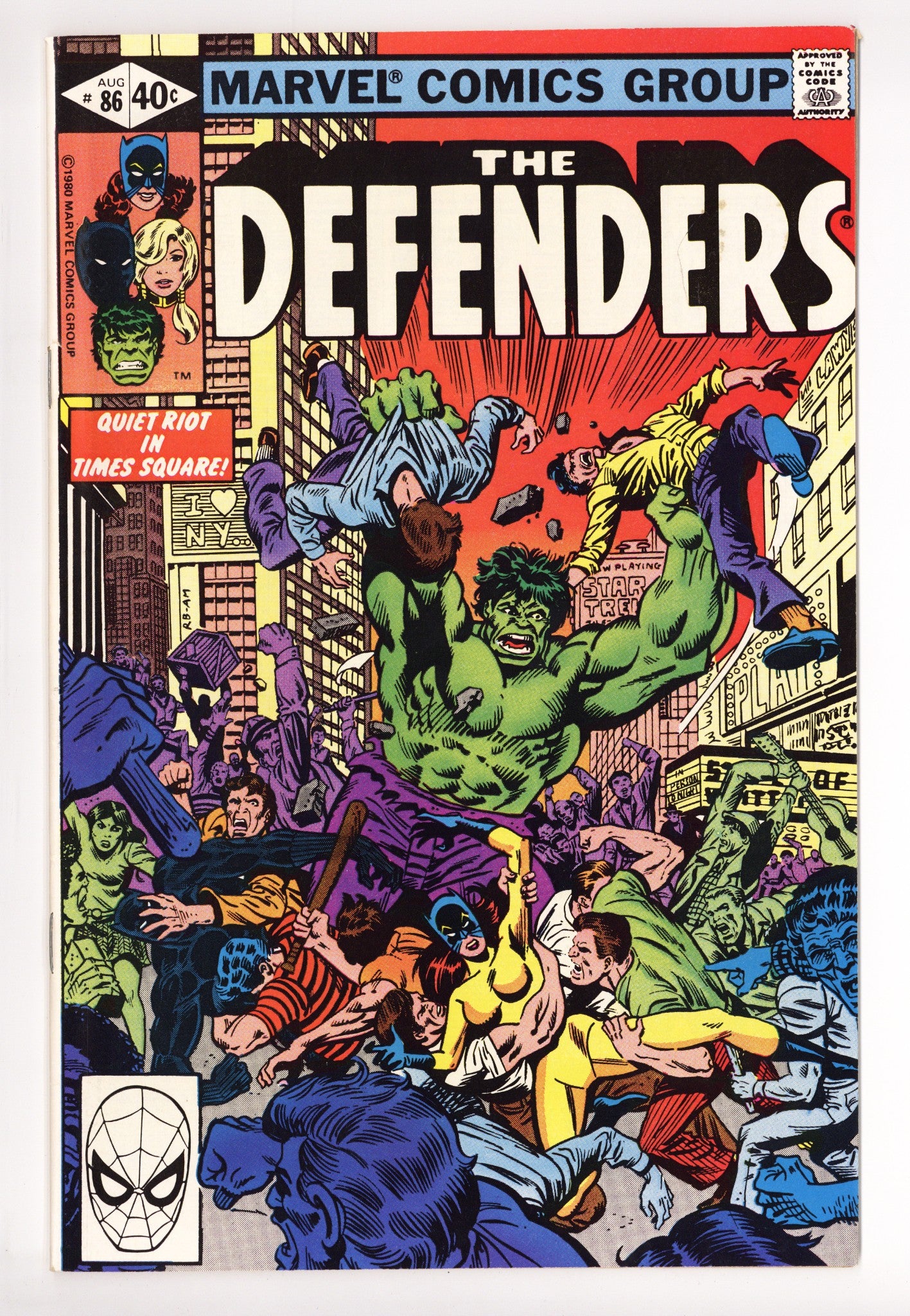The Defenders Vol 1 86 Mid Grade (1980) 