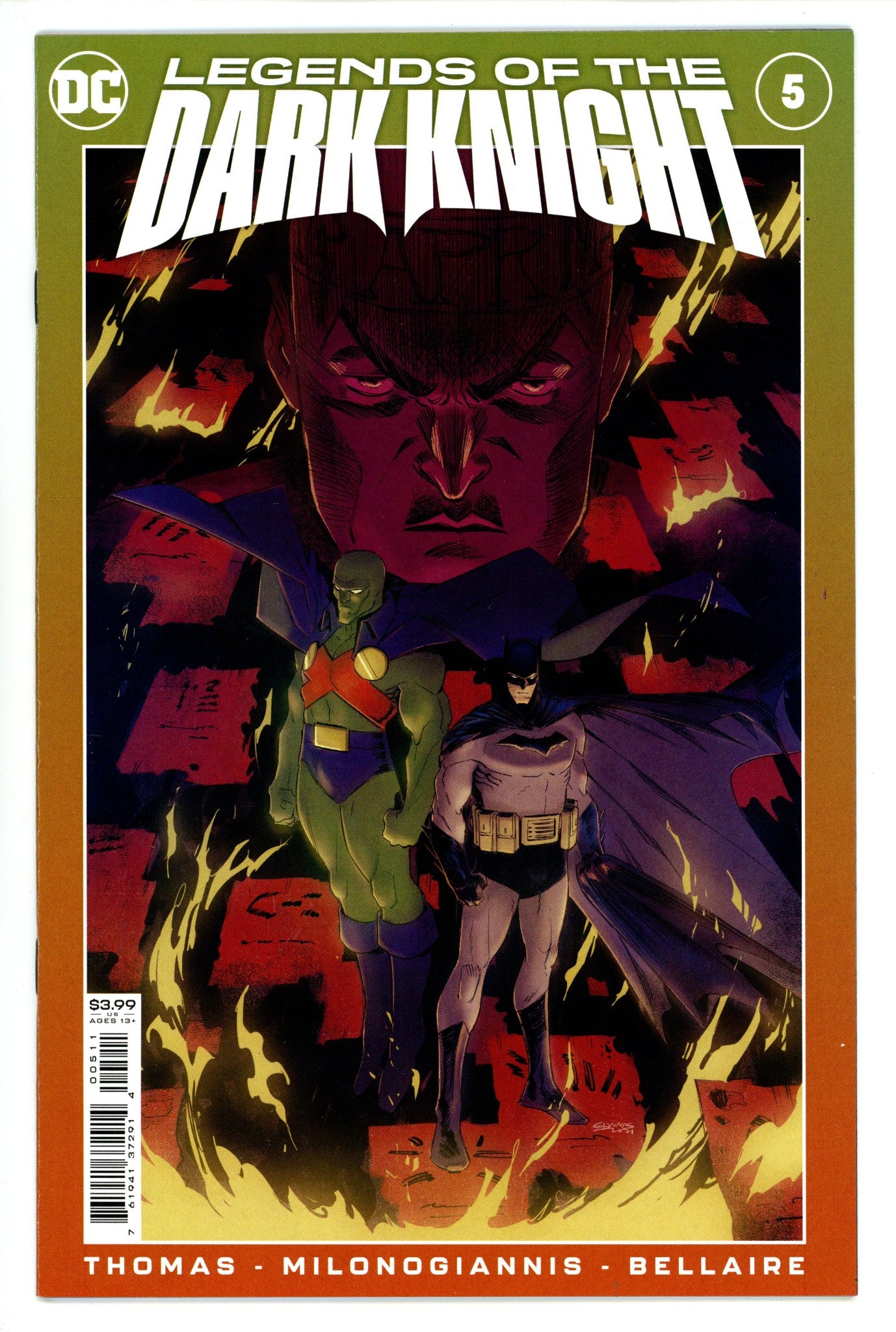 Legends of the Dark Knight Vol 2 5 High Grade (2021) 