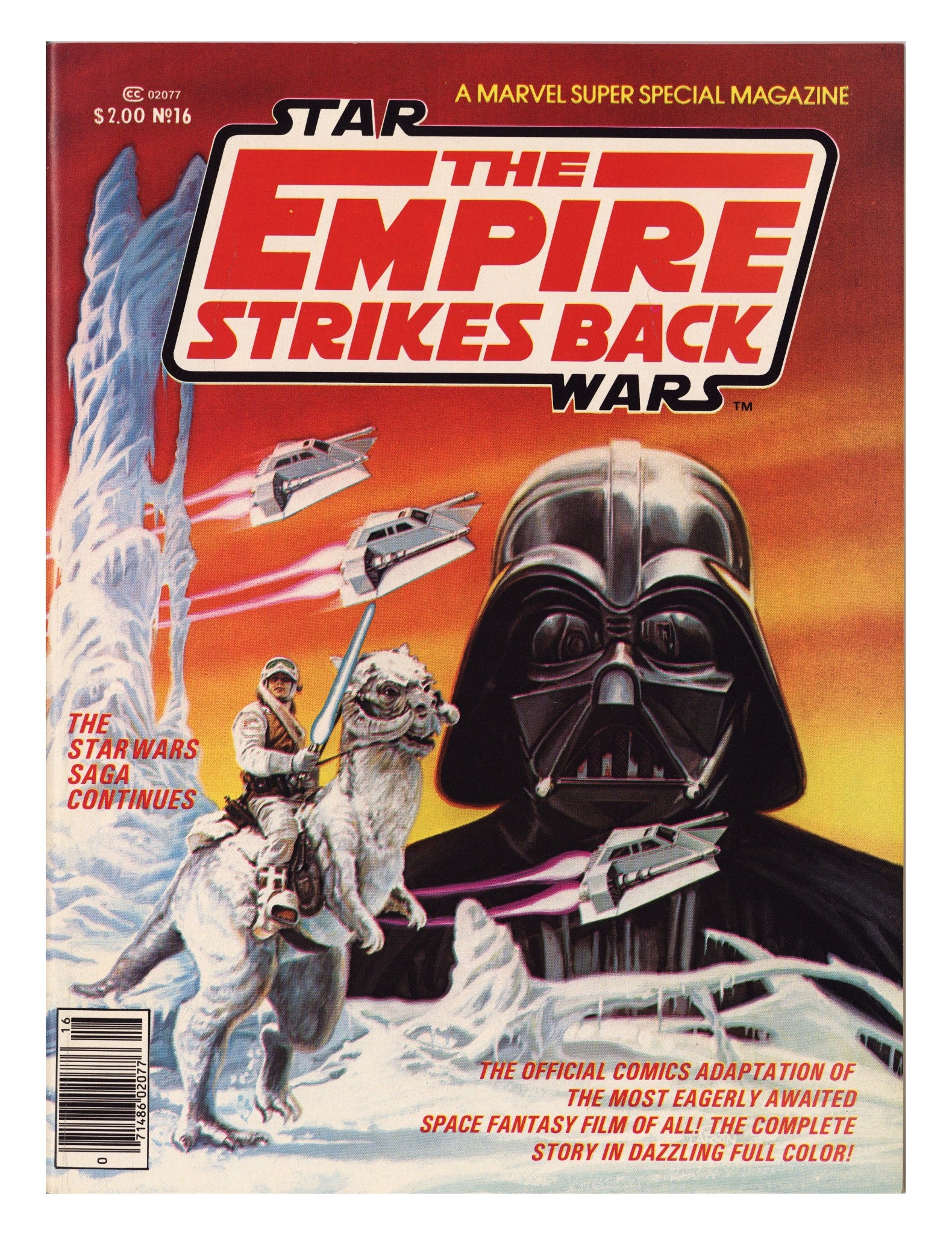Marvel Super Special Vol 1 16 VF- (7.5) Star Wars (1980) 