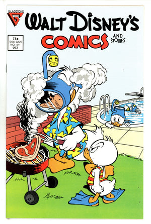 Walt Disney's Comics and Stories 511 NM- (1986)