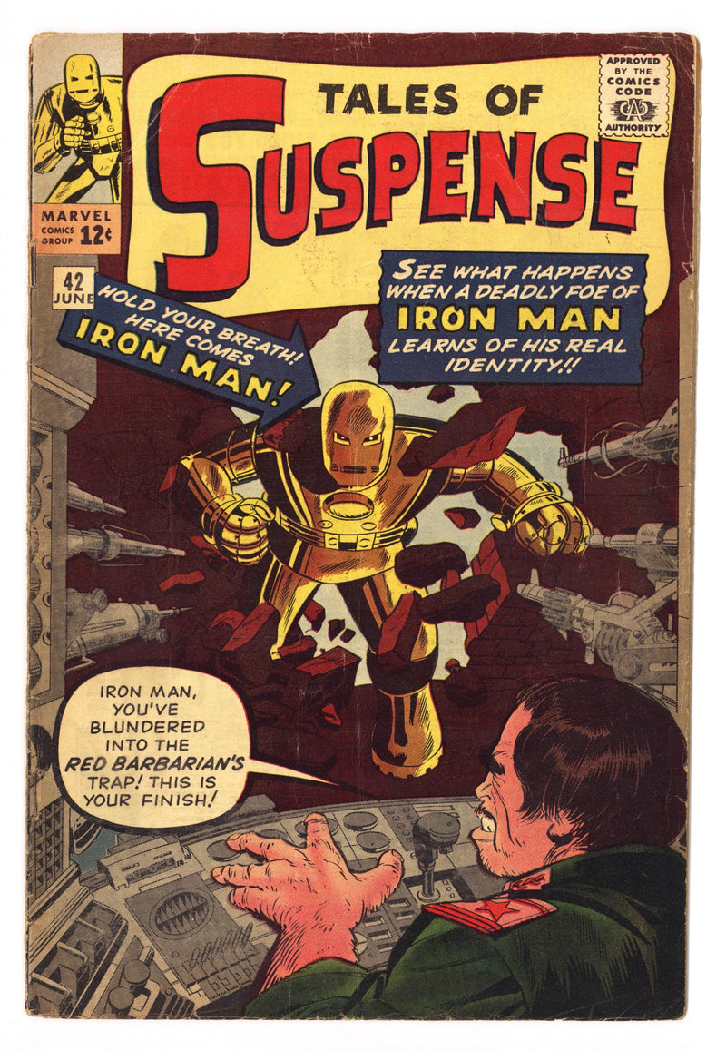 Tales of Suspense Vol 1 42 GD/VG (3.0) (1963) 