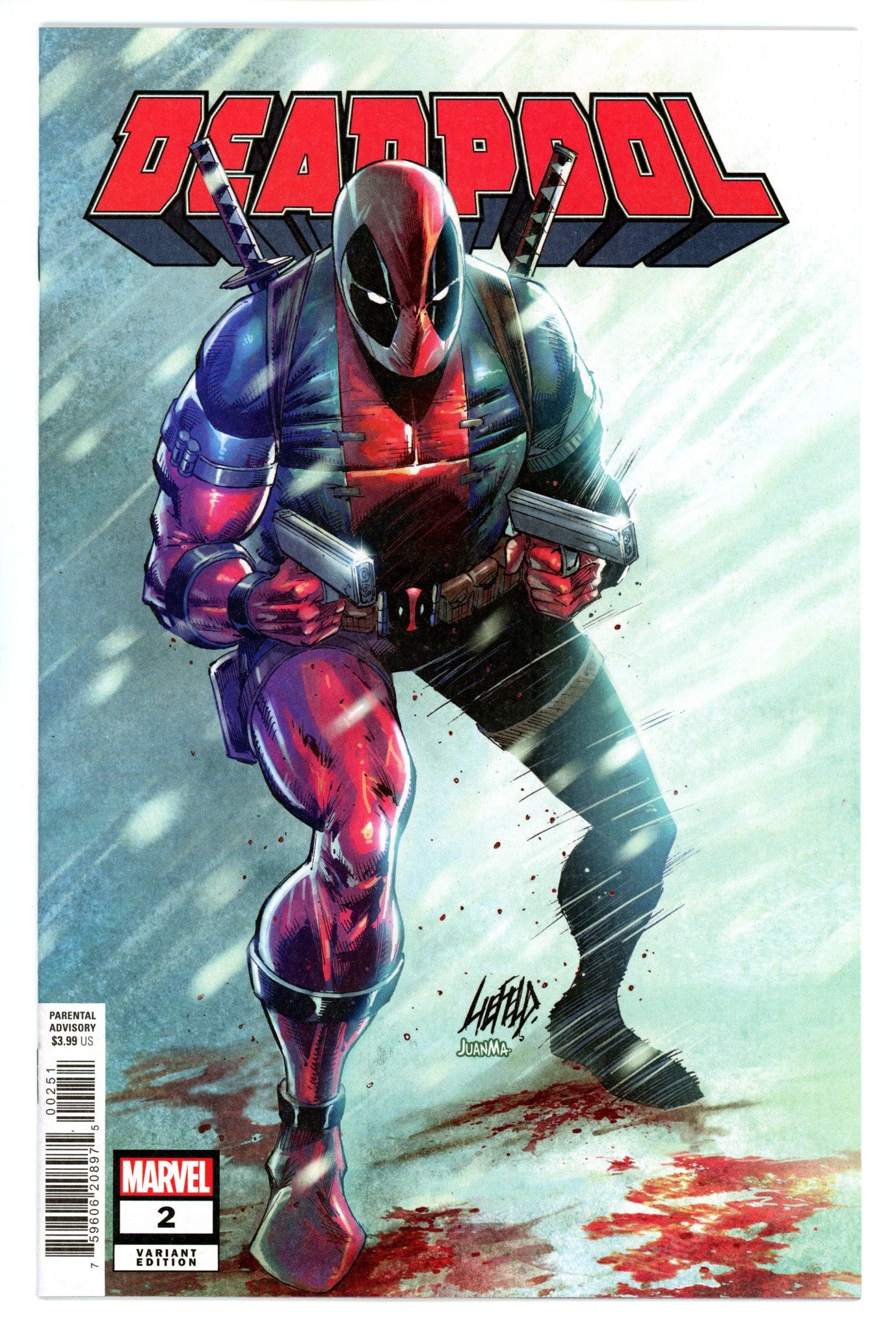 Deadpool Vol 9 2 Liefeld Variant (2024)
