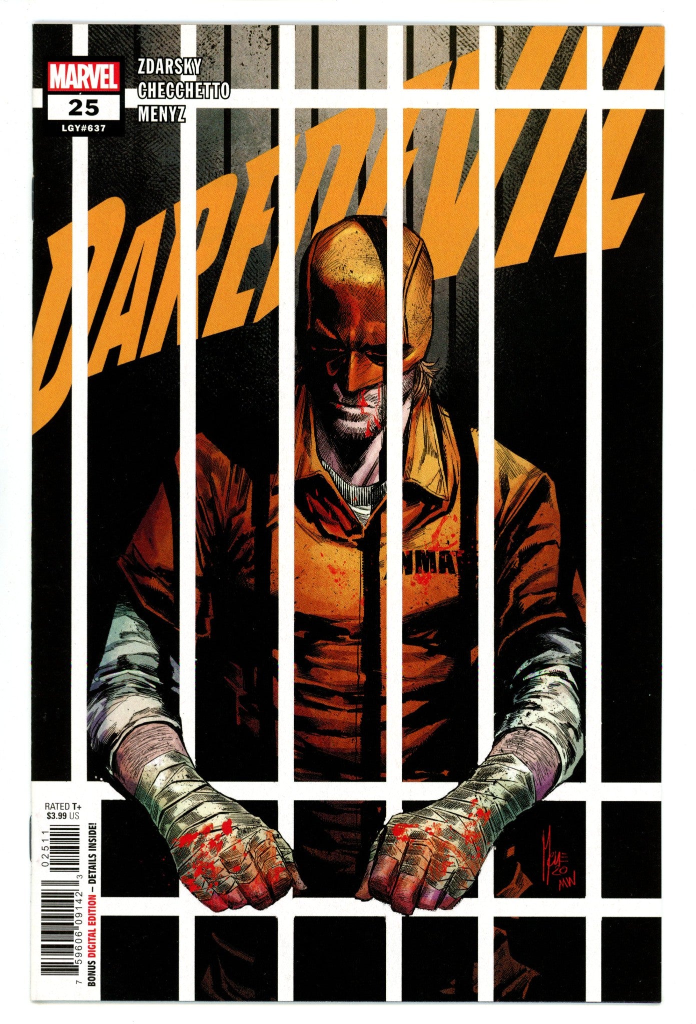 Daredevil Vol 6 25 (637) NM- (9.2) (2021) 