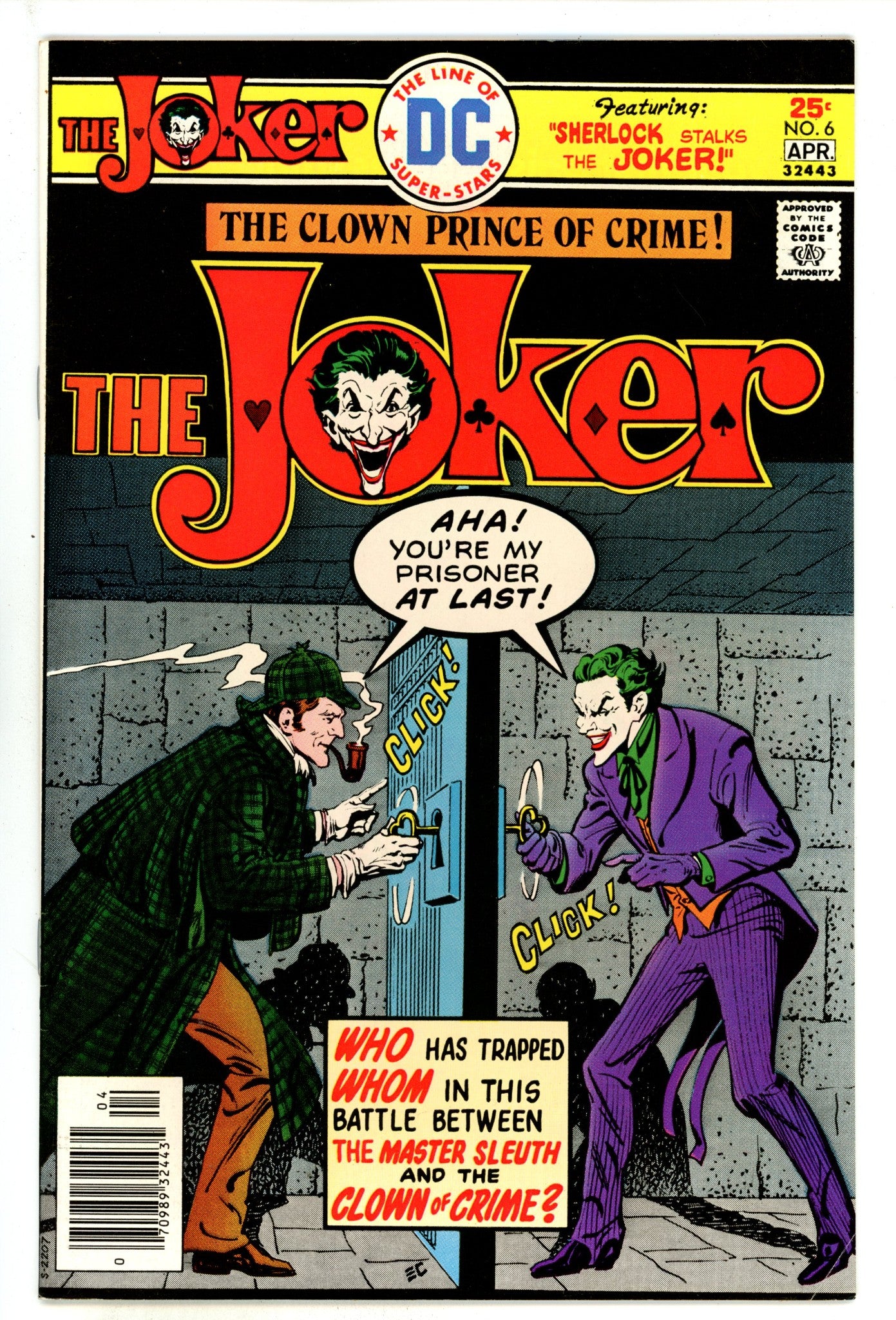 The Joker Vol 1 6 VF (8.0) (1976) 
