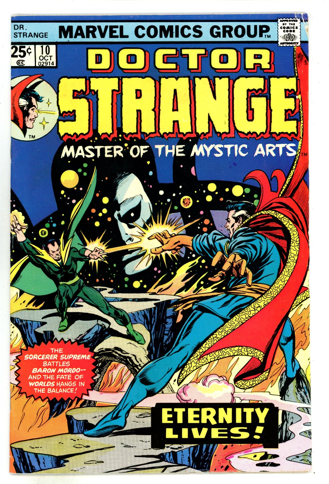 Doctor Strange Vol 2 10 FN- (5.5) (1975) 