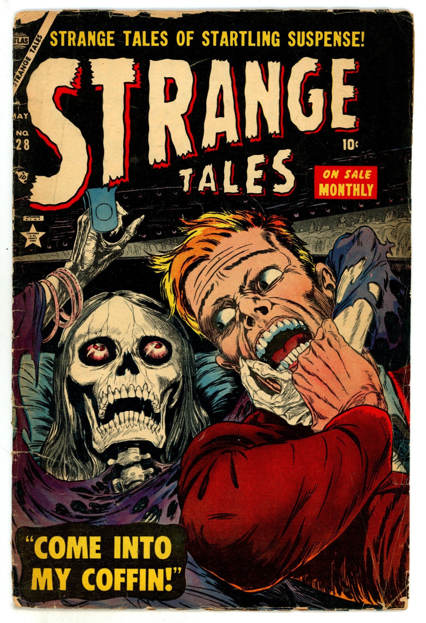 Strange Tales Vol 1 28 GD/VG (3.0) (1954) 