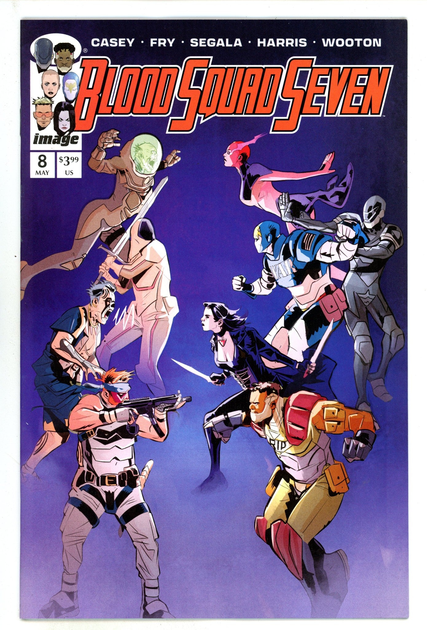 Blood Squad Seven 8 (2025)