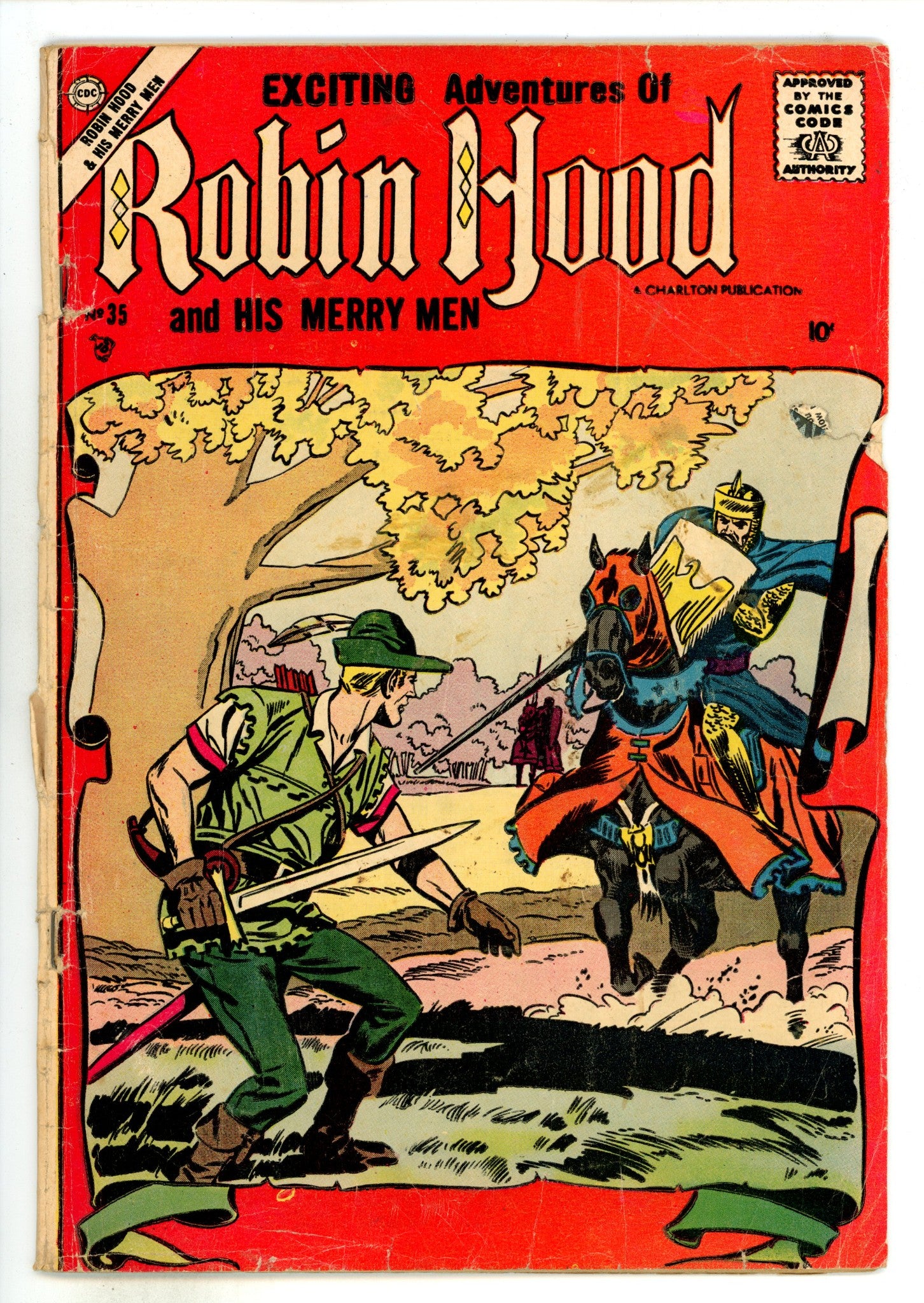 Robin Hood and His Merry Men 35 GD- (1.8) (1958) 