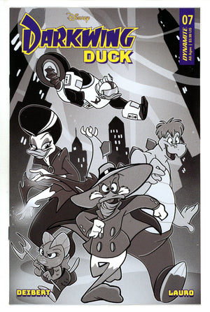 Darkwing Duck Vol 2 7 Forstner B&W Incentive Variant (2023)