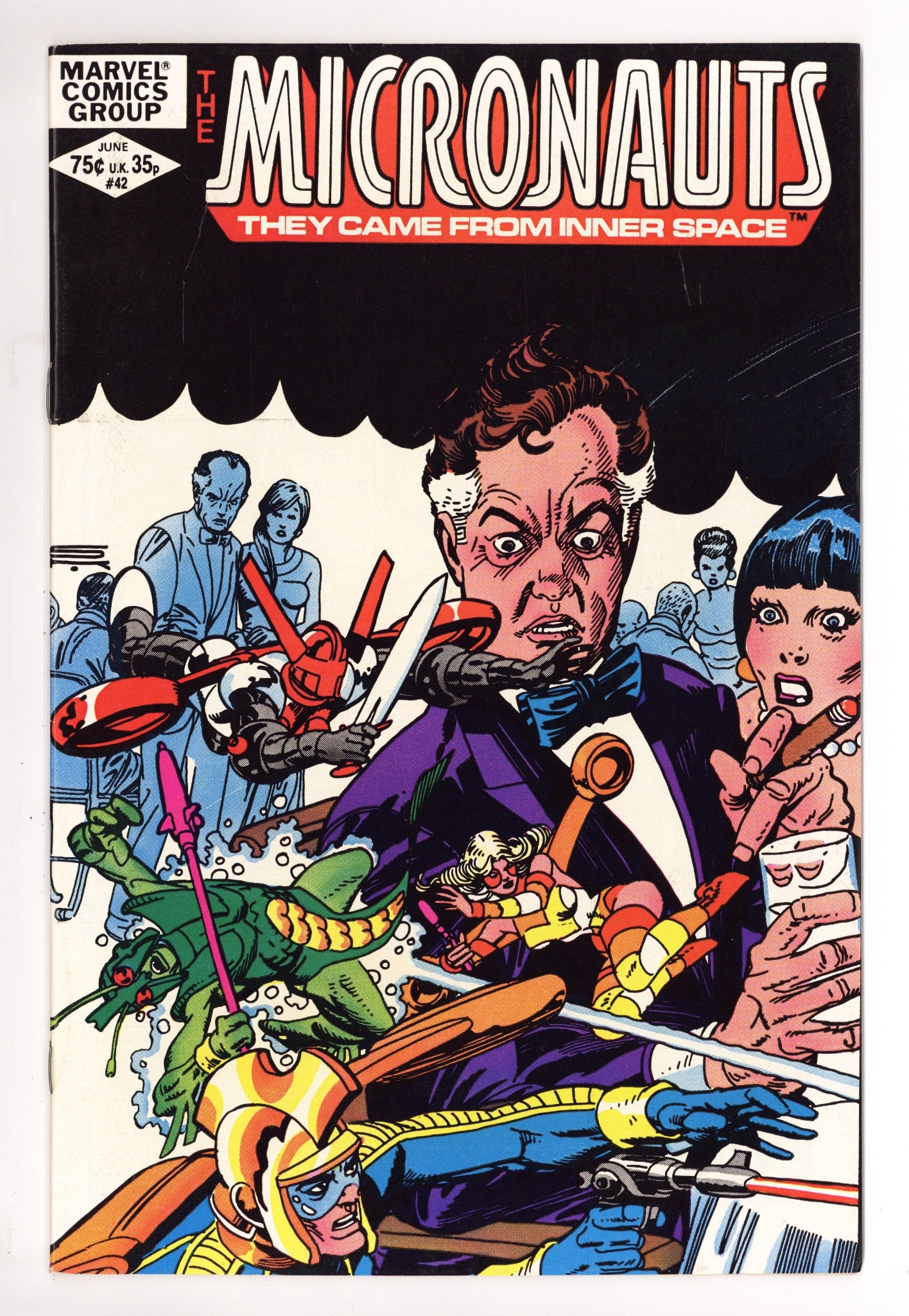 Micronauts Vol 1 42 High Grade (1982) 