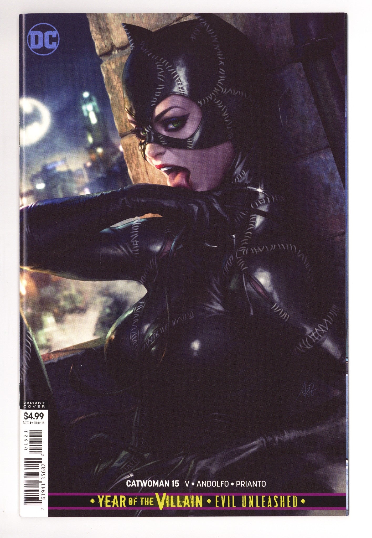 Catwoman Vol 5 15 High Grade (2019) Artgerm Variant 