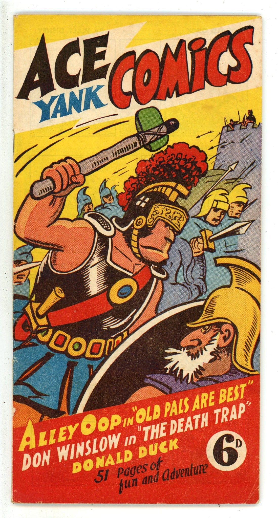 Ace Yank Comics [nn] FN- (5.5) (1948) 