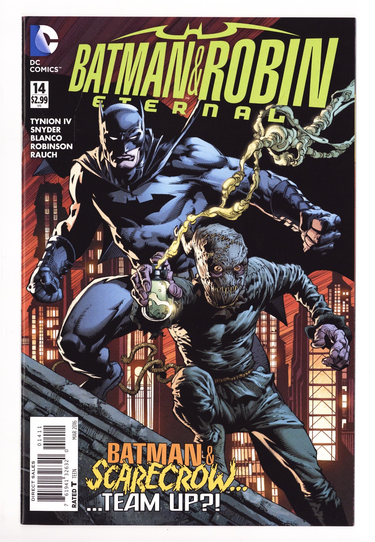 Batman and Robin Eternal 14 High Grade (2016) 