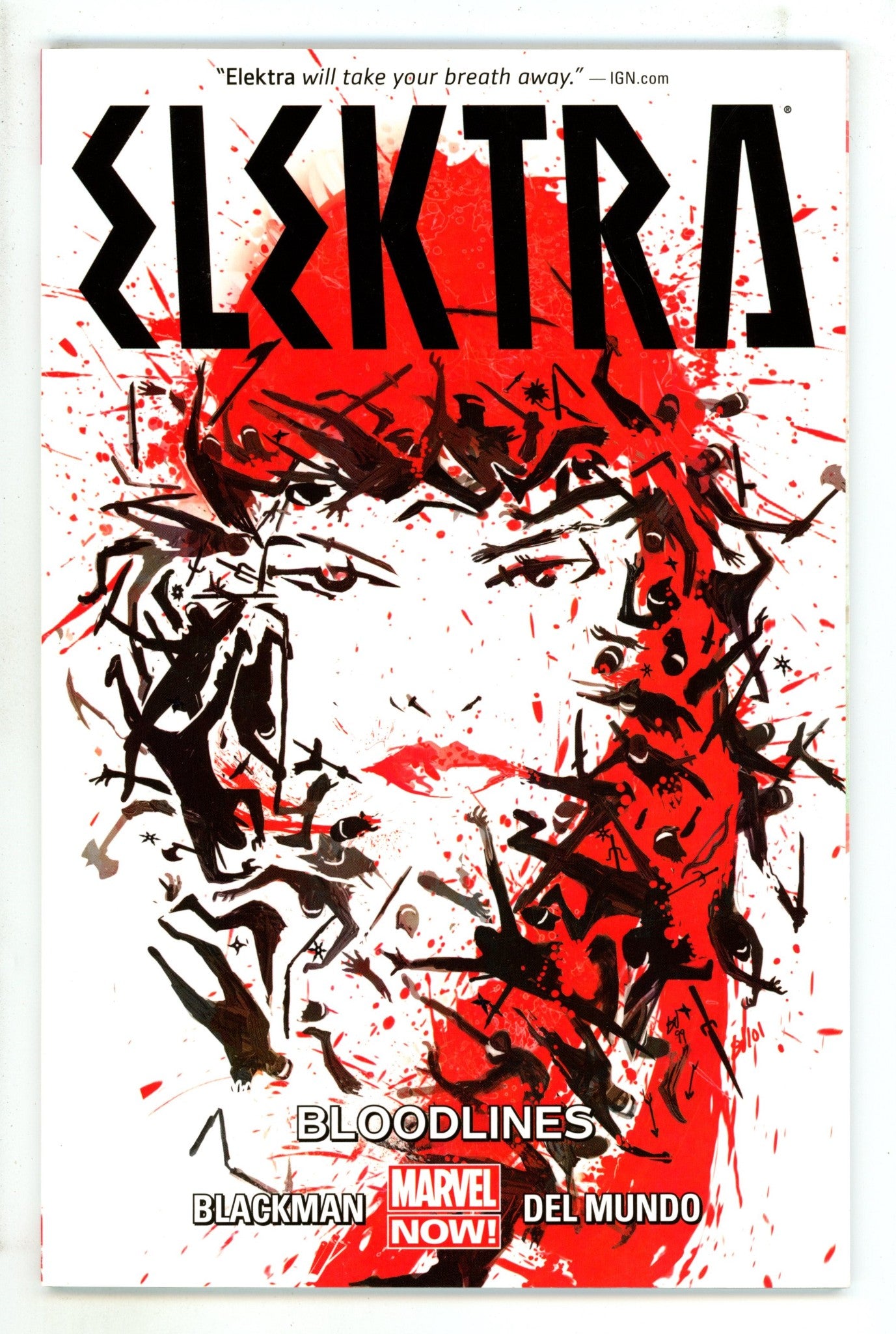 Elektra TPB Vol 1 Mid Grade (2016) 2nd Print 