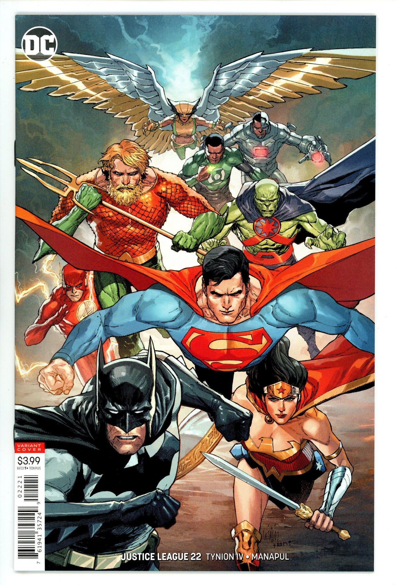 Justice League Vol 3 22 High Grade (2019) Yu Variant 