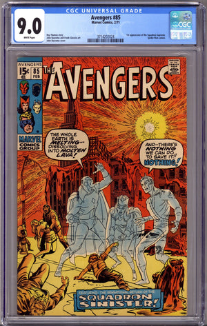 The Avengers Vol 1 85 CGC 9.0 (VF/NM) (1971)