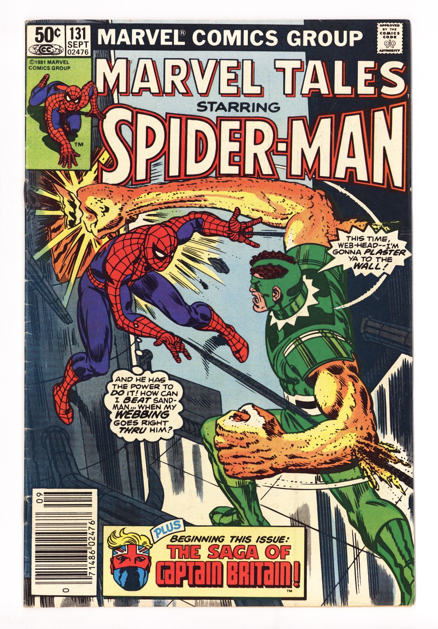 Marvel Tales Vol 2 131 Mid Grade (1981) Newsstand 
