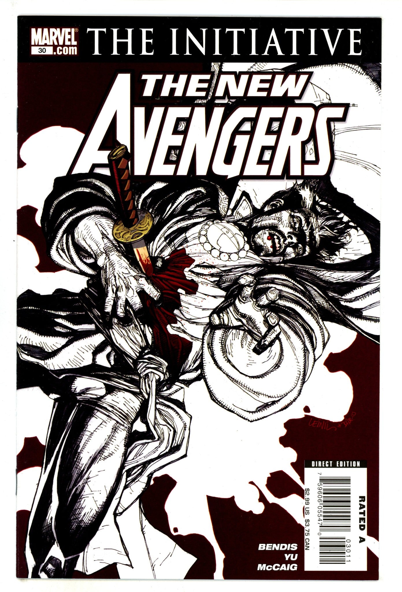 New Avengers Vol 1 30  High Grade   (2007)        