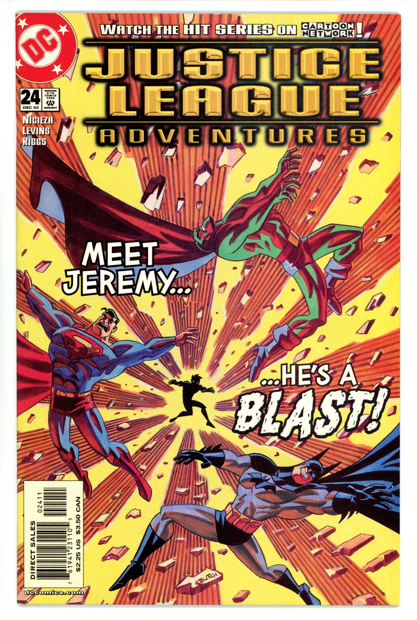 Justice League Adventures 24 VF+ (2003)