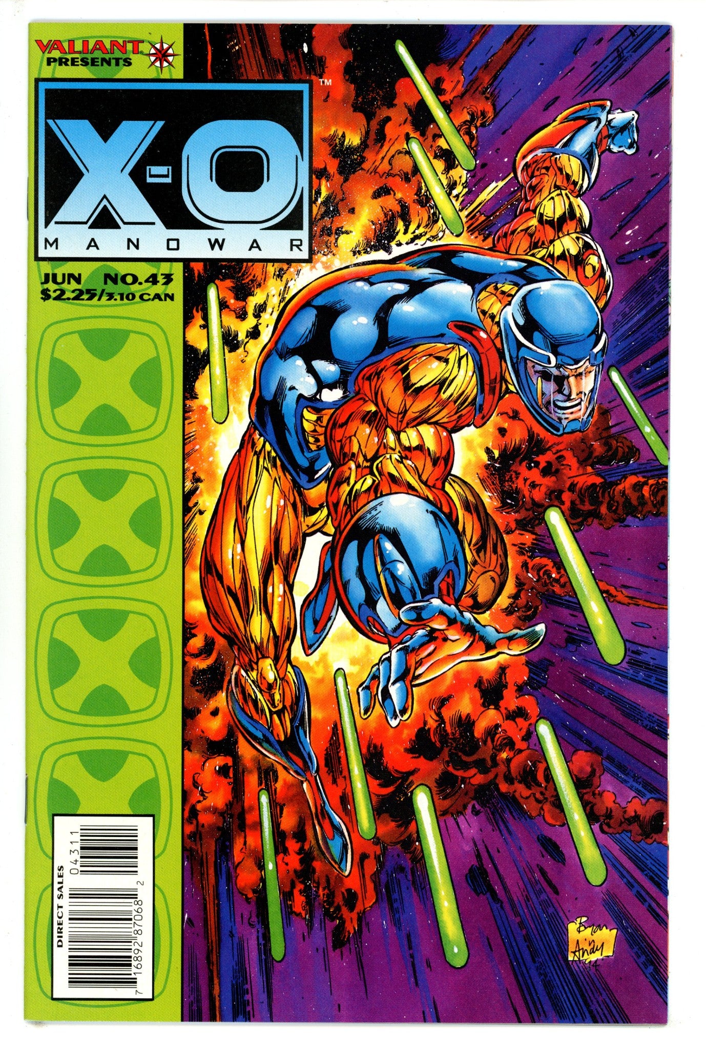 X-O Manowar Vol 1 43 (1995)