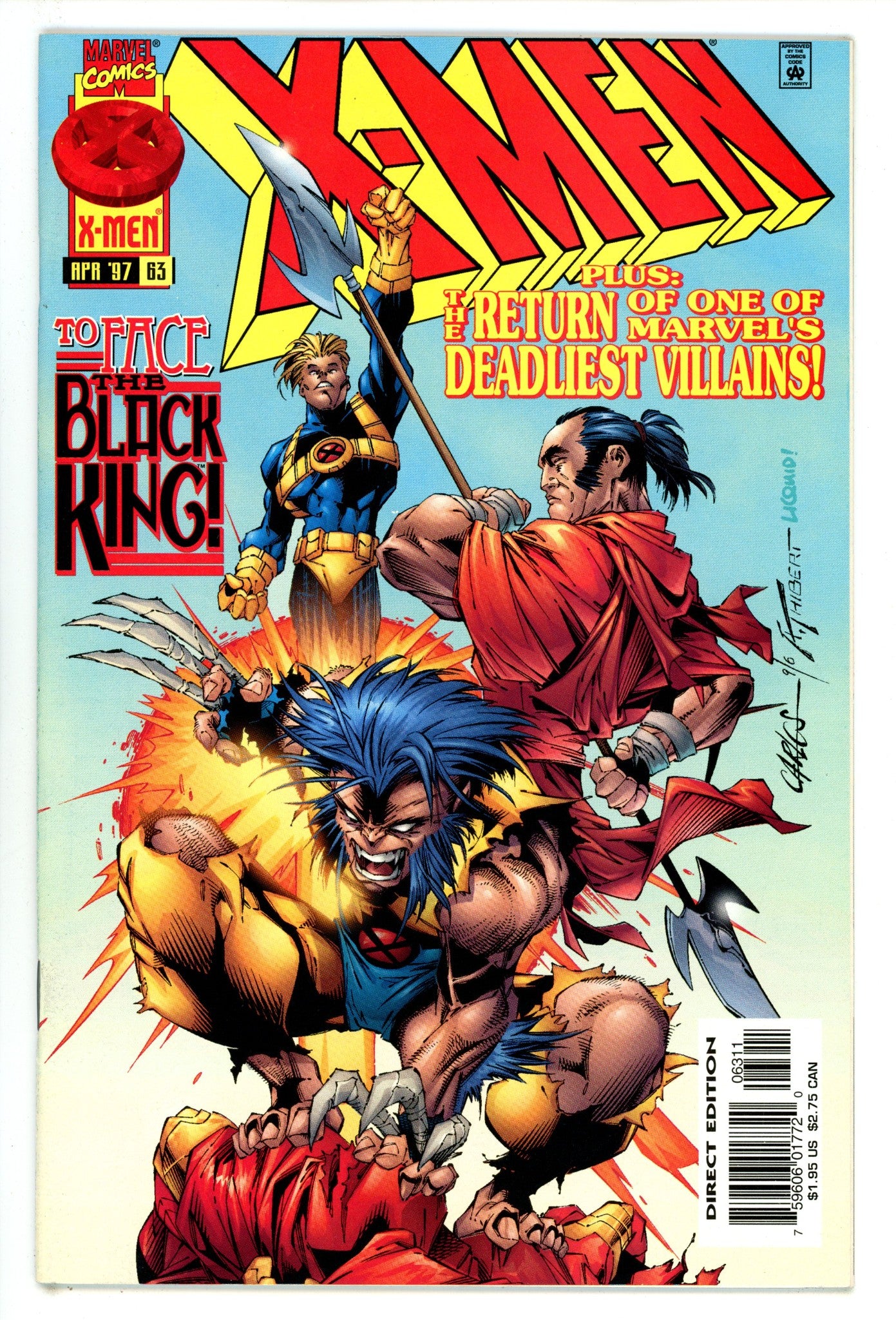 X-Men Vol 1 63 High Grade (1997) 