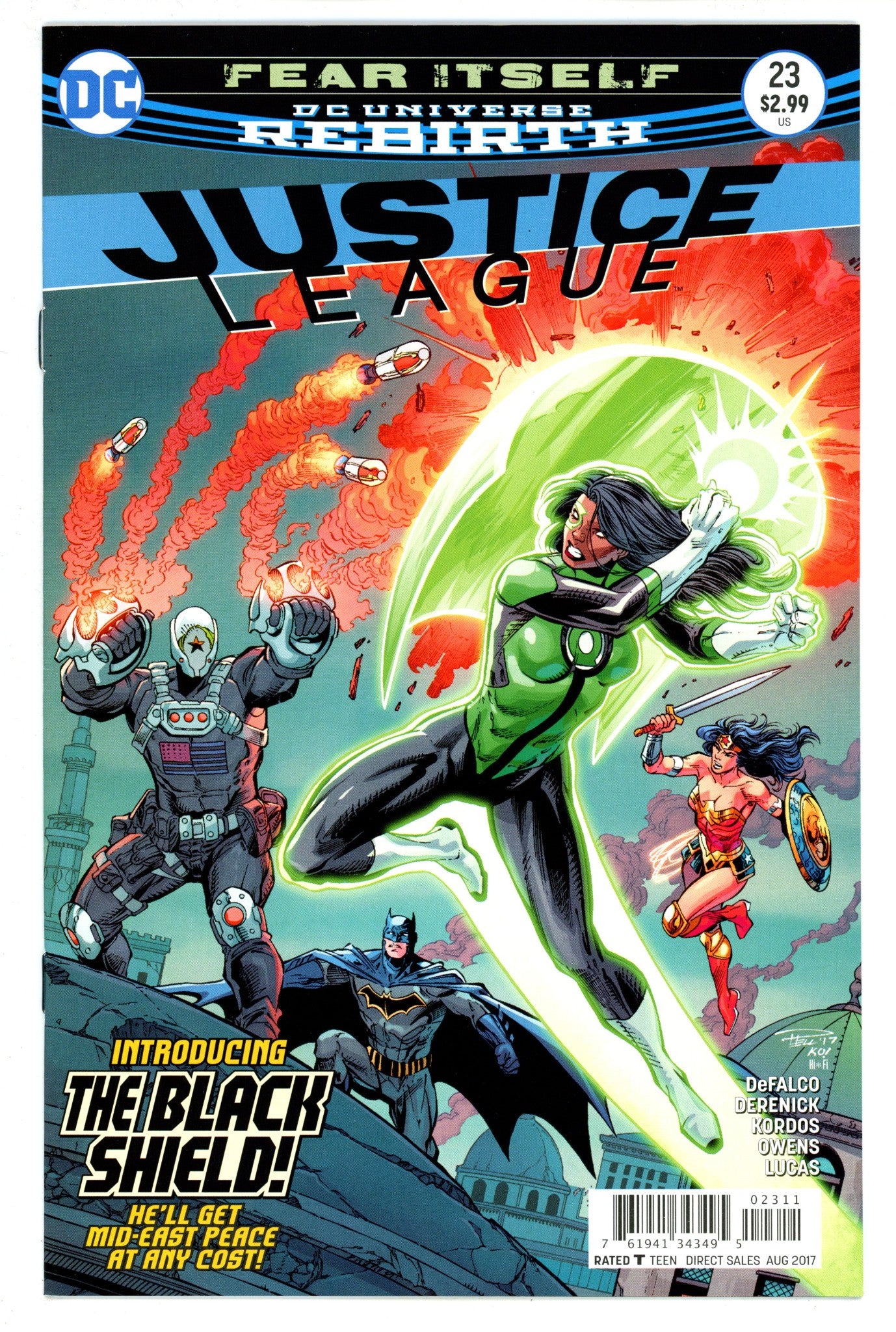 Justice League Vol 2 23 High Grade (2017) 