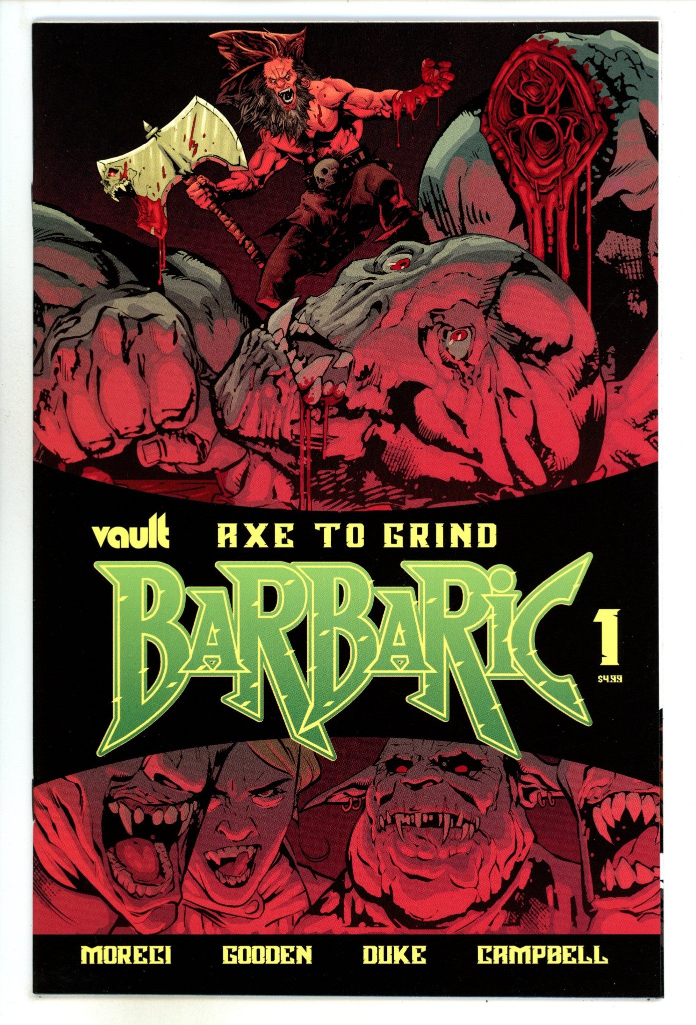 Barbaric: Axe to Grind 1 High Grade (2022) 