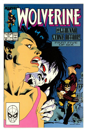 Wolverine Vol 2 15 NM- (9.2) (1989)